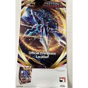 Pokemon TCG Sword Shield Astral Radiance Official Prerelease Location Poster NEW